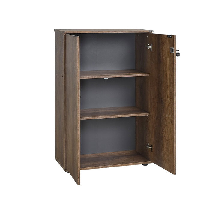 Hanah Home Estantería Rkt-332-Oo-1 en Oslo y Nogal